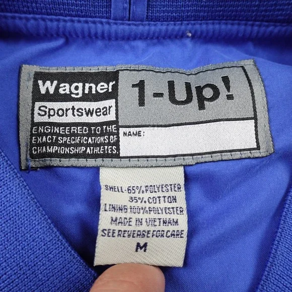 Kentucky Wildcats Jacket Mens M Blue Pullover Windbreaker NCAA UK KY Basketball - Picture 5 of 9